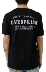 Caterpillar Quality Trademark Tee - Black