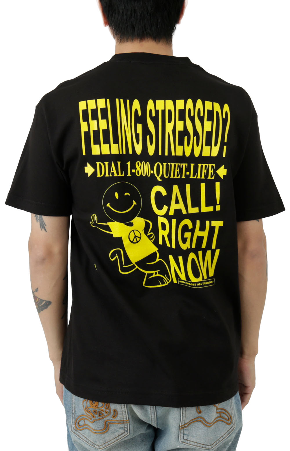 Stressed T-Shirt - Black