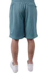 9" Mesh Basketball Shorts - Aqua Tonic