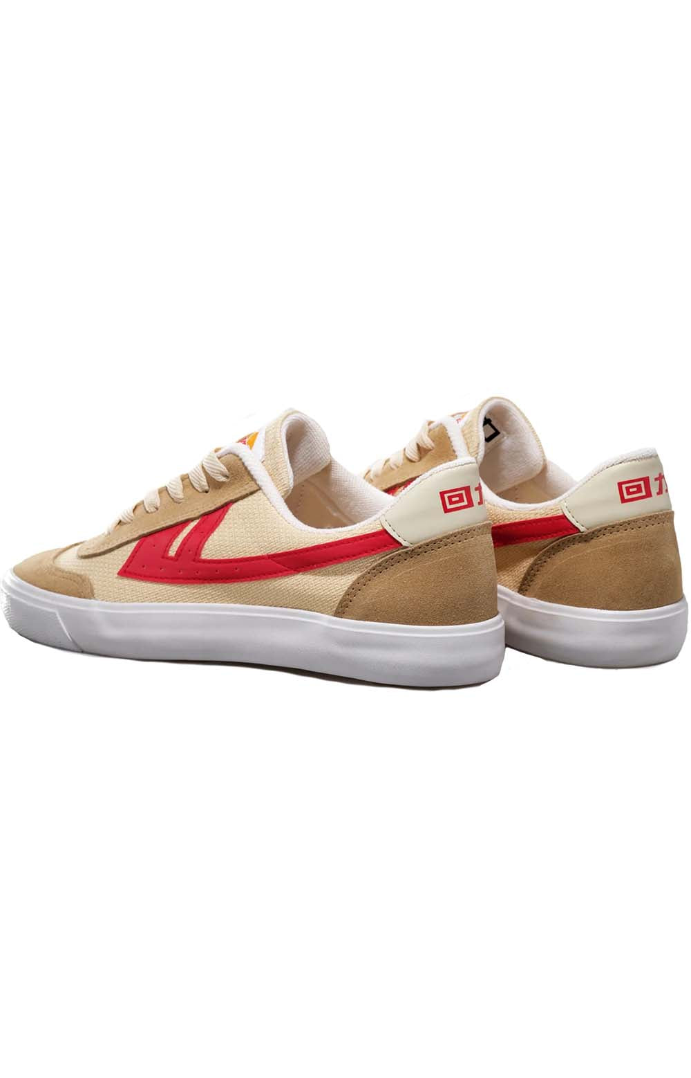 Ace Shoes - Sand/Red