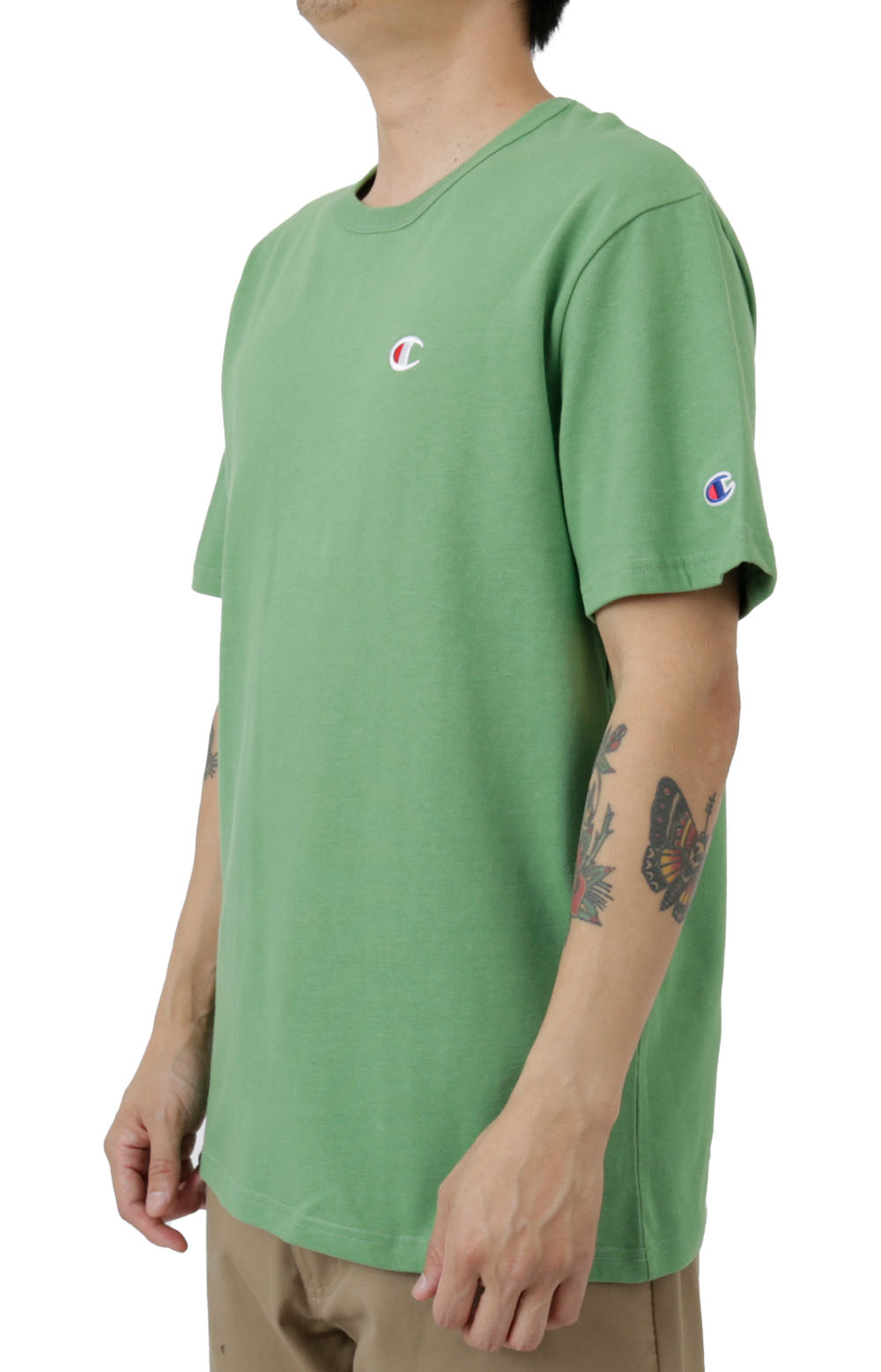 C Logo Heritage T-Shirt - Native Fern Green
