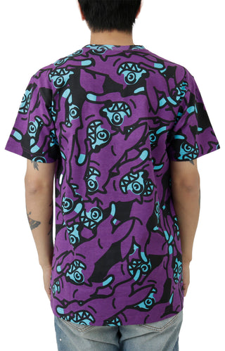 Yikes SS Knit T-Shirt - Purple Magic
