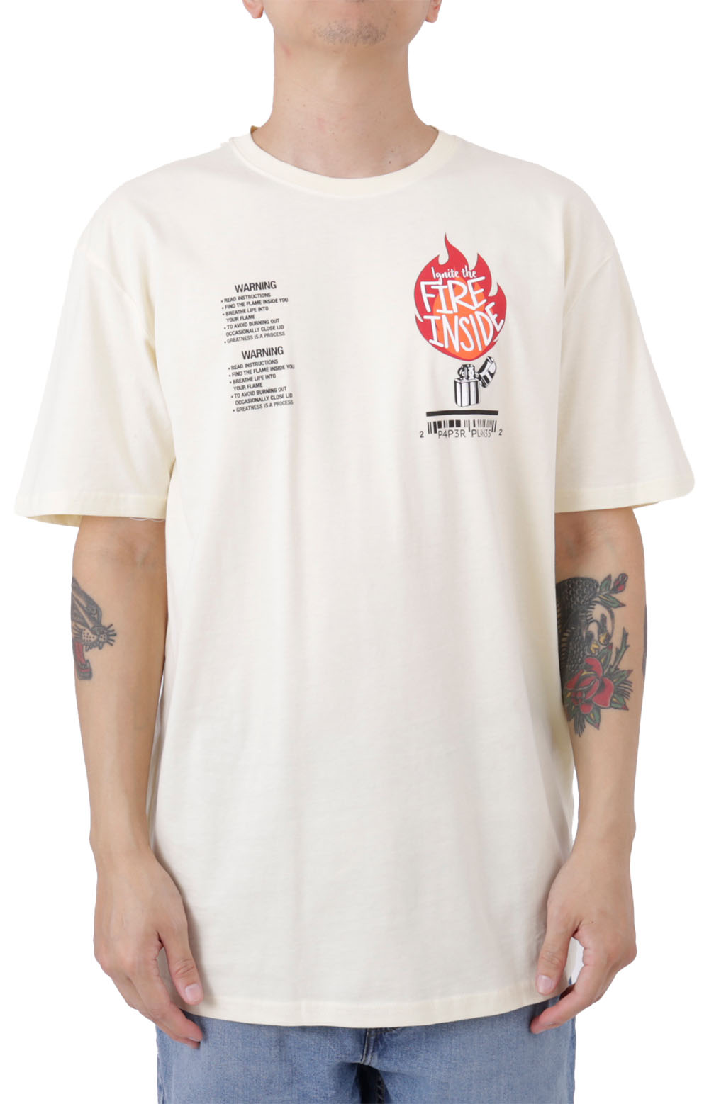 Fire Inside T-Shirt - Ivory