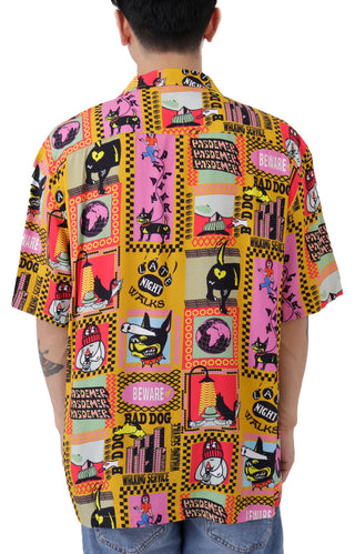 Bad Dogs Button-Up Shirt