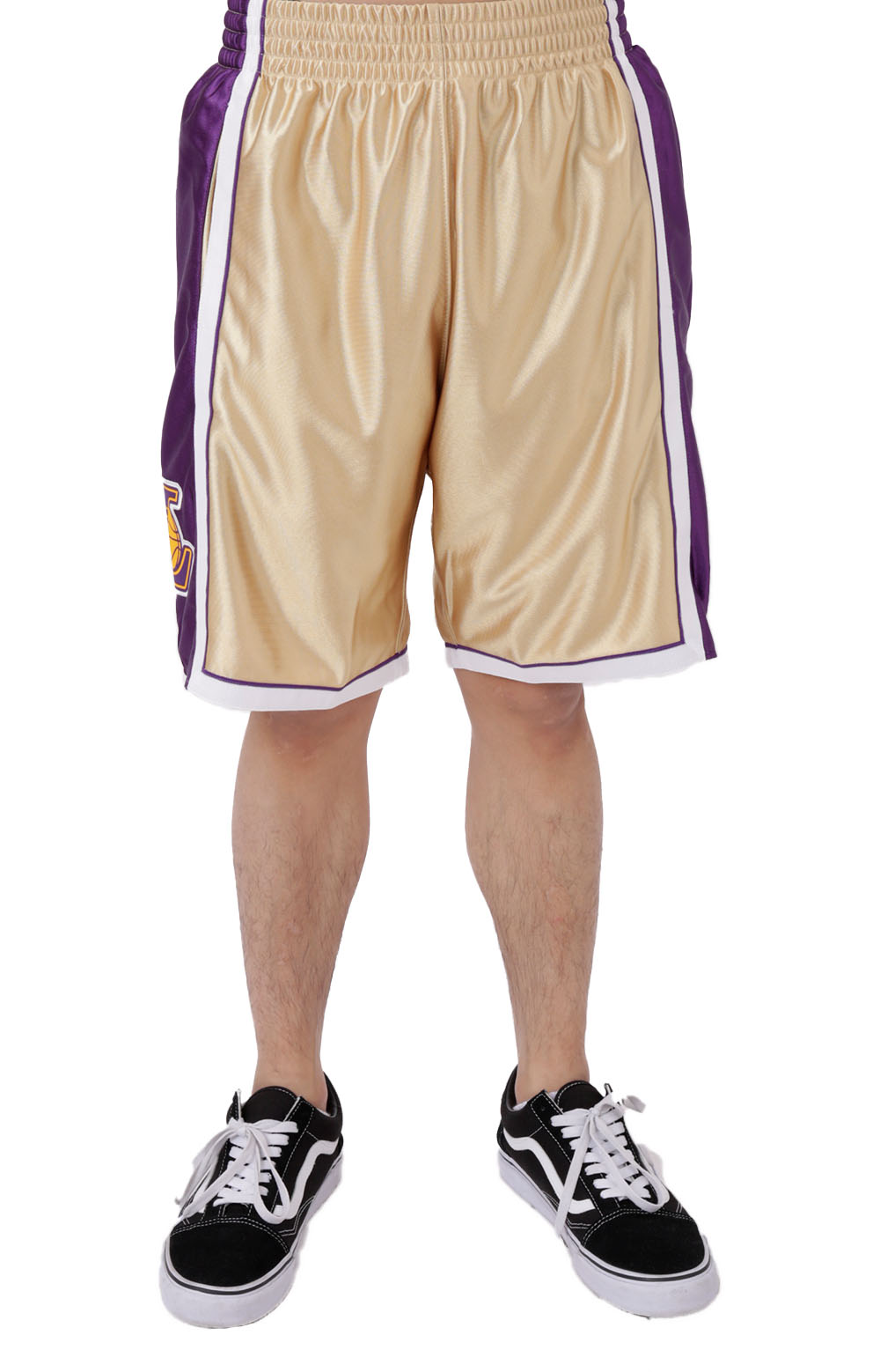 NBA 75th Gold Swingman Shorts - Lakers 2009