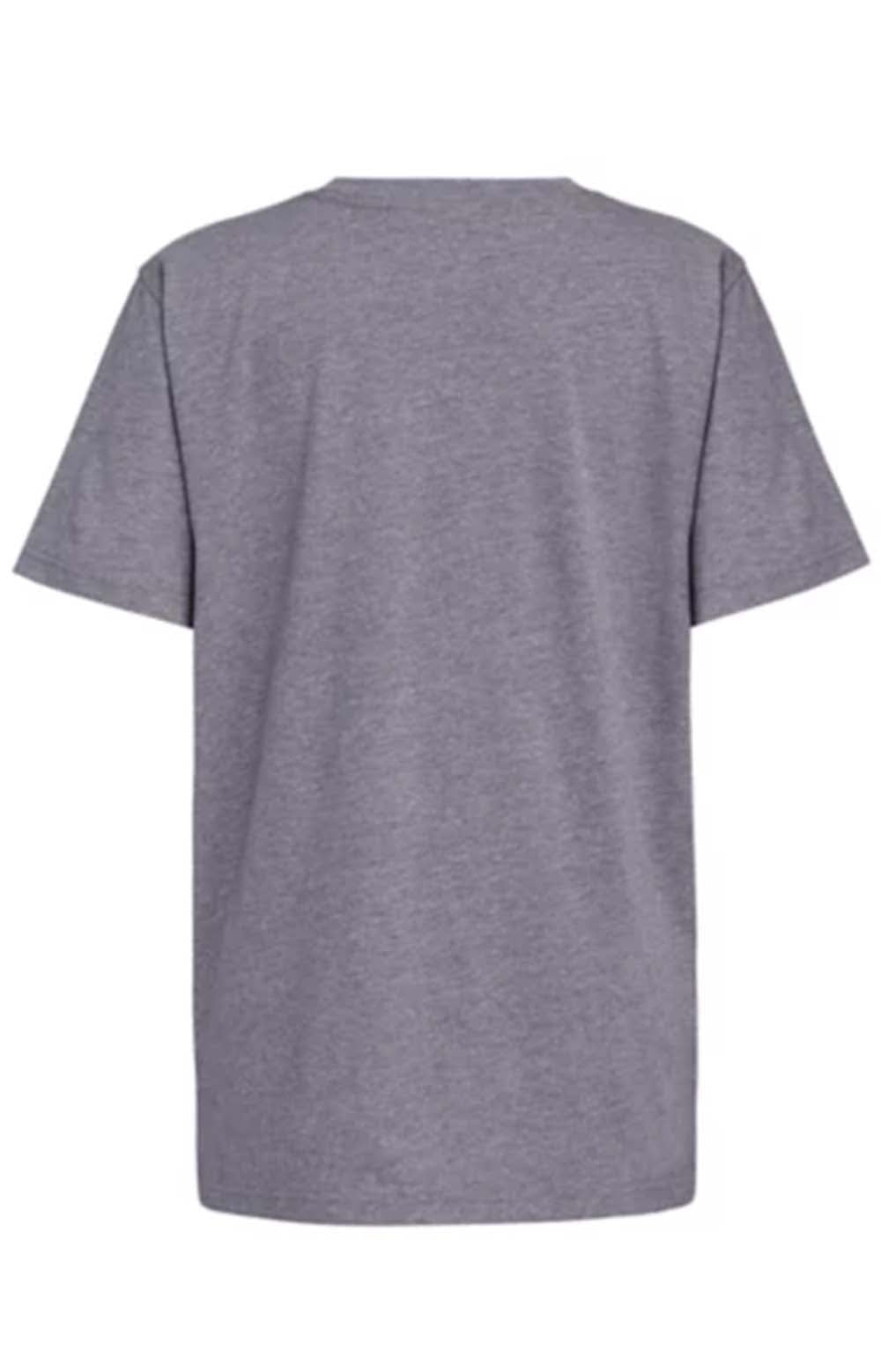 (AA7422) Adidas Basketball Heather T-Shirt - Charcoal