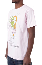 Frog Skateboards "Distracted" Cotton Tee - Pink