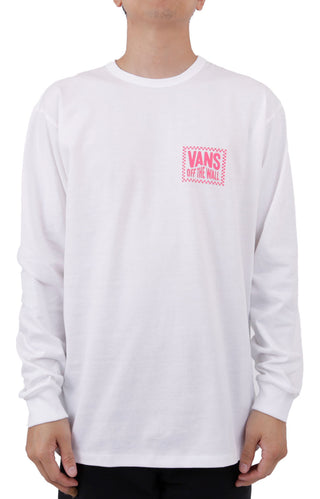 Off The Wall Classic Wavy L/S Shirt - White