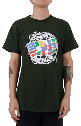 The Good World T-Shirt - Forest Green
