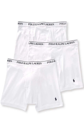 (RCBBP3-WHD) 3 Pack Classic Fit Boxer Briefs - White/Navy PP
