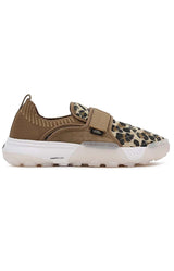 Butternut/Leopard Animal Coast Comfycush Mules by Vans Women's