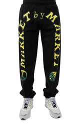 Smiley Market Records Angel Sigh Gradient Sweatpants