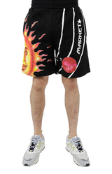 Market Solar System AOP Sweatshorts - Black