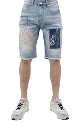 Rosewood Denim Short - Light Stone Wash