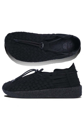 Latigo Suede Vegan Leather Shoes - Black