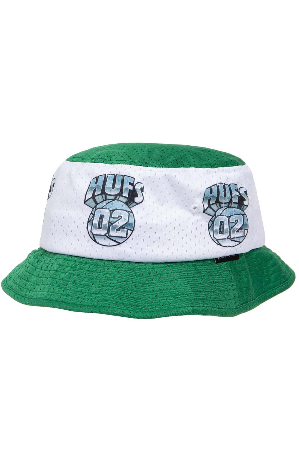 Hufs Basketball Mesh Bucket Hat - Green