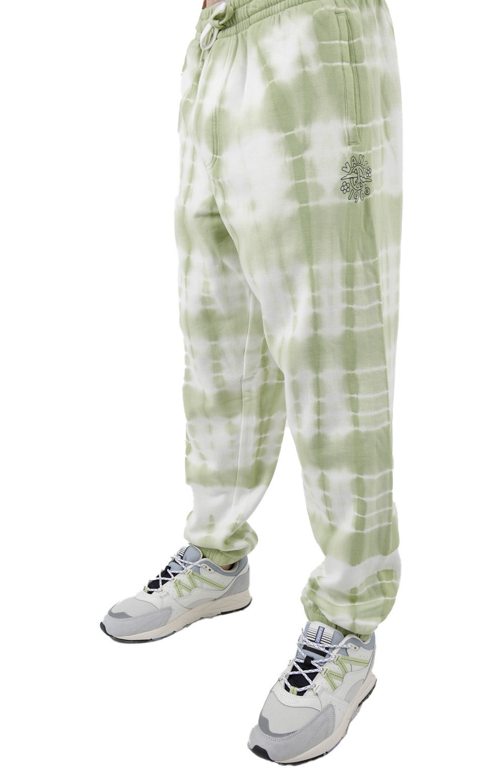 Green tie dye discount sweats