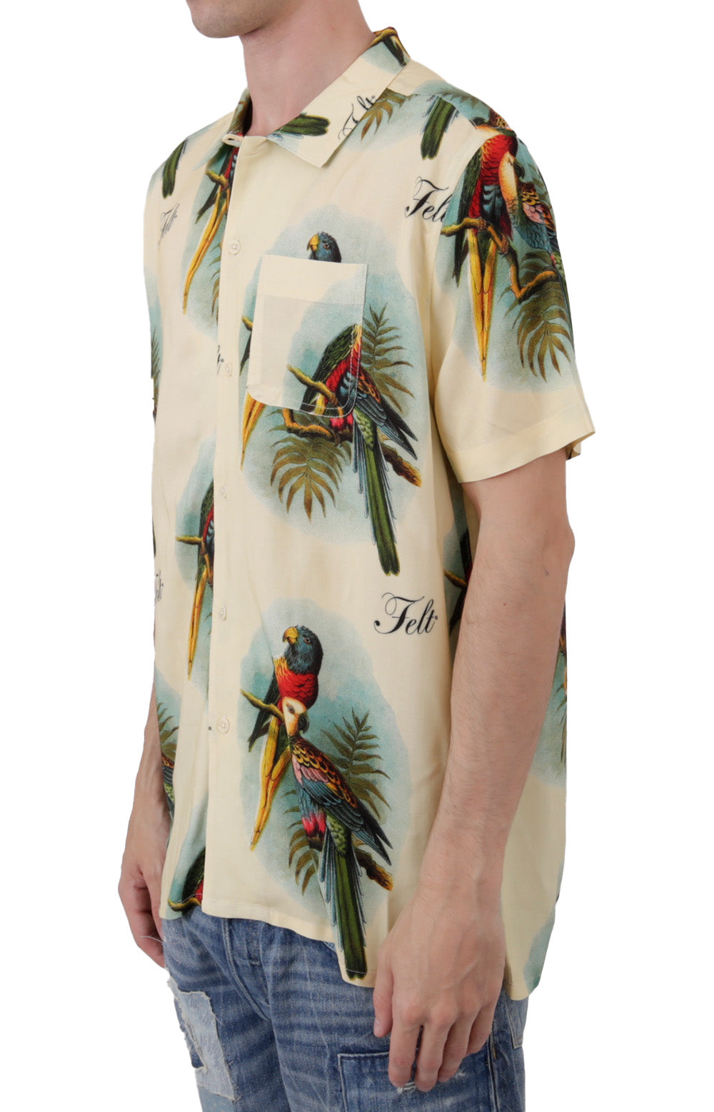Parrot Button-Down Shirt