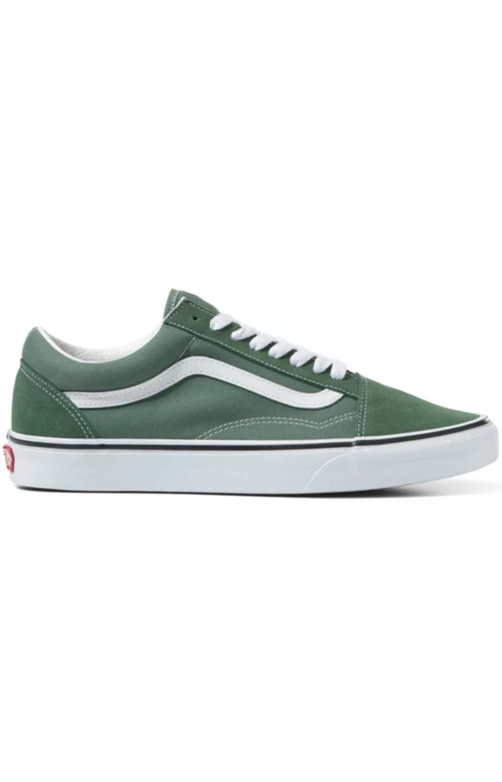 (KRSYQW) Color Theory Old Skool Shoes - Duck Green