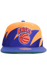 Mitchell & Ness NYC Knicks Sharktooth Snap-Back Hat