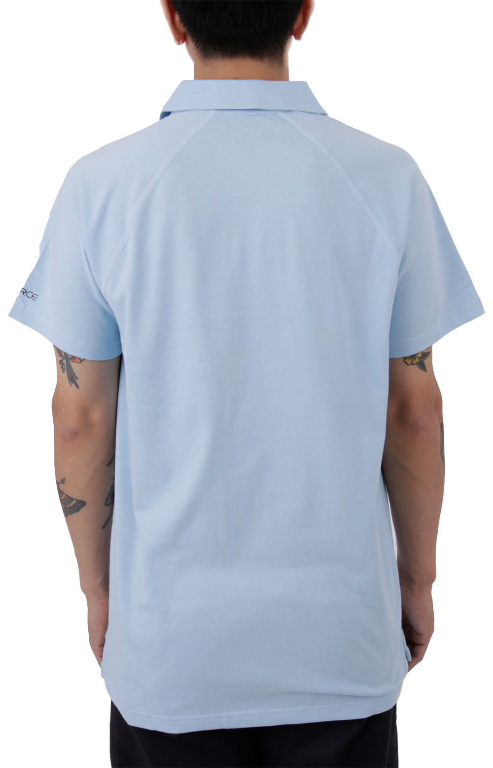 (103569) Force Delmont S/S Polo Shirt - Powder Blue