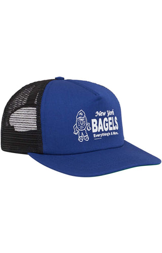 New York Bagels Trucker Hat - Deep Blue