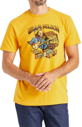 x Willie Nelson Road Again T-Shirt - Texas Yellow