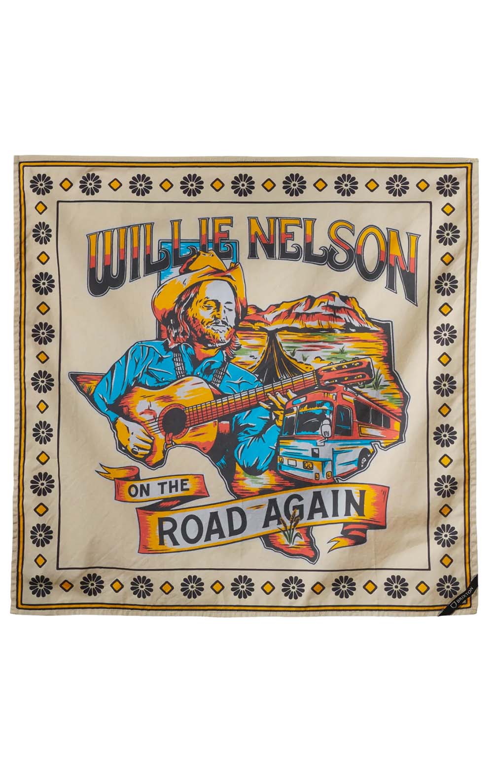 x Willie Neslon Road Bandana - Dove
