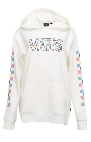 Wyld Tangle BFF Hoodie - Multi Color Checker/White