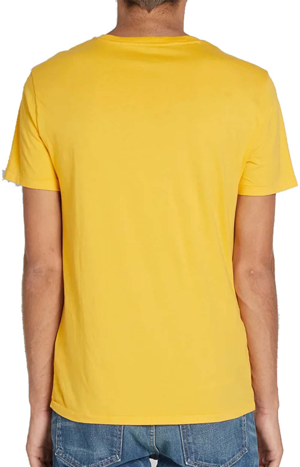 Classic Fit Solid Crewneck T-Shirt - Gold Bugle