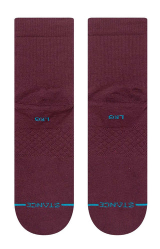 Icon Quarter Socks - Purple