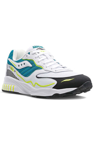 (S70646-1) 3D Grid Hurricane Shoes - White/Green