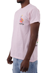 Flamingos T-Shirt - Pale Pink