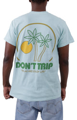 Sun Palms T-Shirt - Pale Green