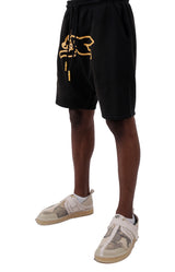 Gerald Zip Pocket Sweatshorts - Black