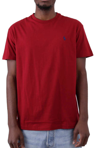 Jersey Crewneck T-Shirt - Holiday Red
