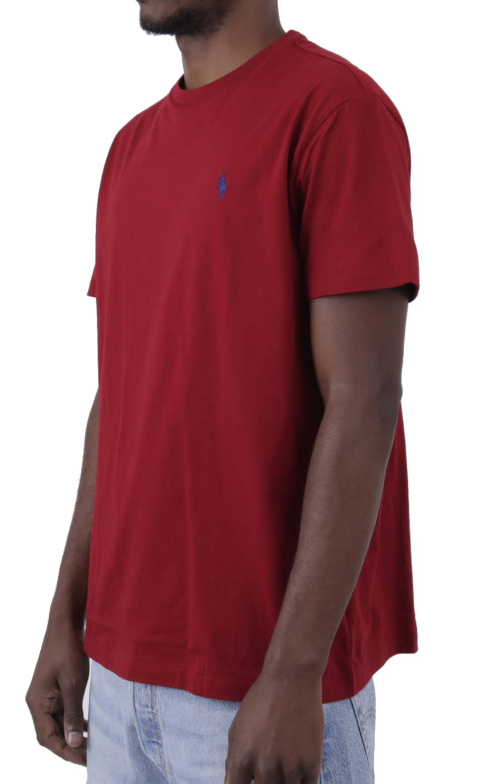 Jersey Crewneck T-Shirt - Holiday Red