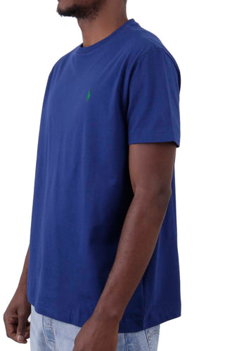 Jersey Crewneck T-Shirt - Harrison Blue