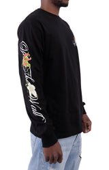 Vans Fatal Floral Long Sleeve Shirt - Black