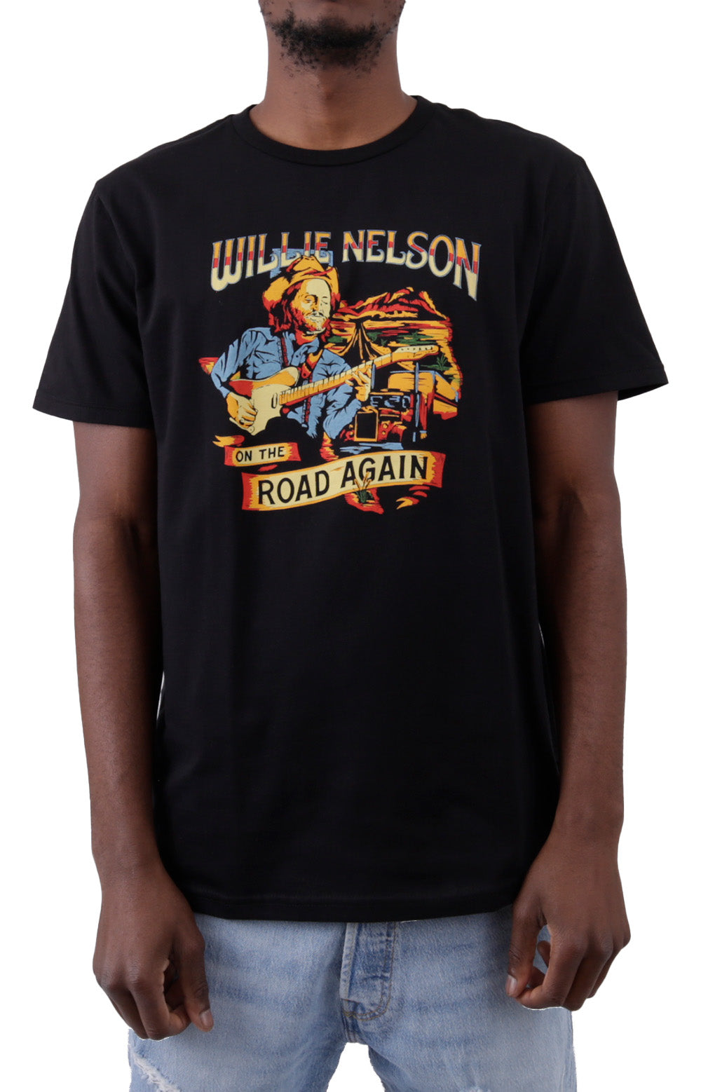 x Willie Nelson Road Again T-Shirt - Black