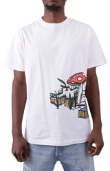 Mushroom Emblem Tee - White