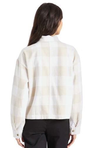 Bowery L/S Flannel - White