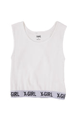 X-Girl Logo Tank Top - White