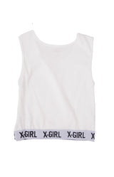 X-Girl Logo Tank Top - White