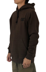 Trademark Banner Pullover Hoodie - Coffee Bean