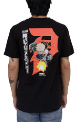 x My Hero Academia Dirty P Katsuki Bakugo T-Shirt - Black