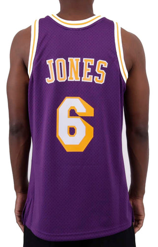 NBA Swingman Road Jersey - Eddie Jones Los Angeles Lakers 1996-97