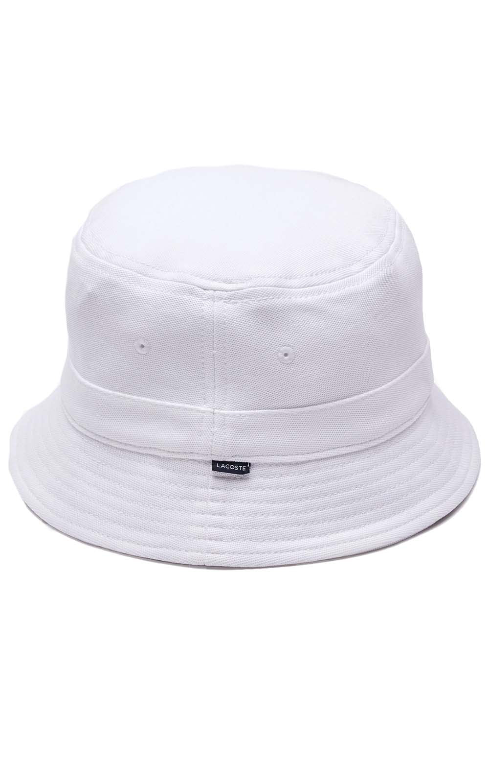 Organic Cotton Bucket Hat - White