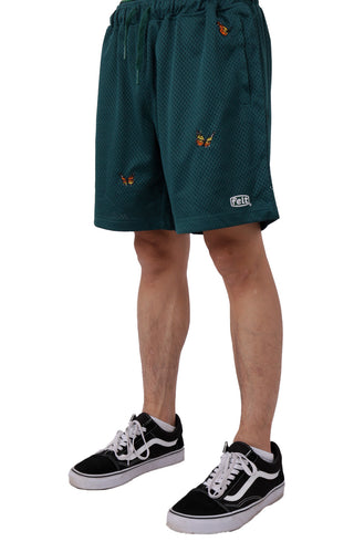 Home Team Mesh Shorts - Forest Green