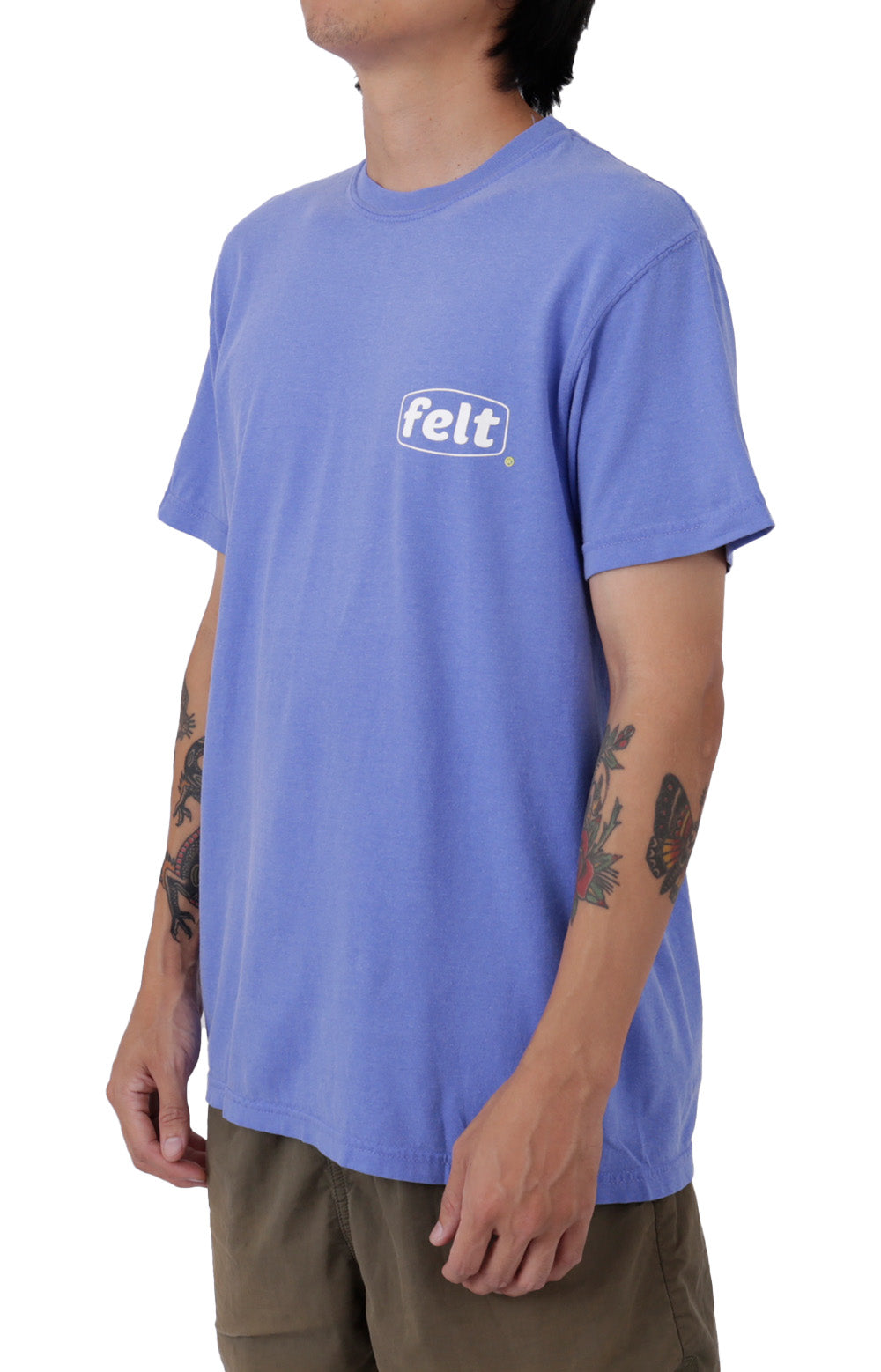 Felt, Work Wear Logo T-Shirt - Cloudy Blue – MLTD